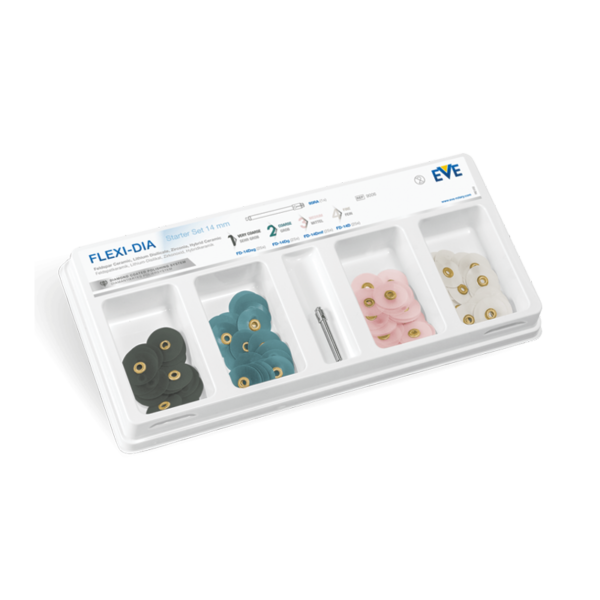 کیت دیسک الماسه پالیش کامپوزیت پرسلن EVE – FLEXI-DIA