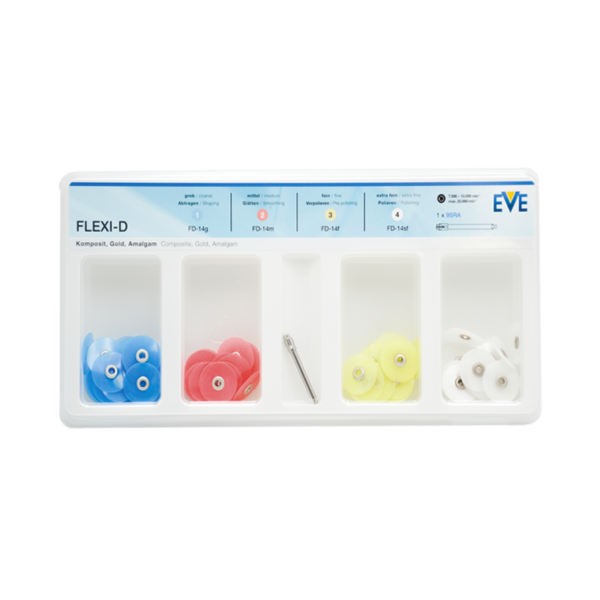 کیت دیسک کاغذی پالیش کامپوزیت ، آمالگام وطلا EVE – FLEXI-D