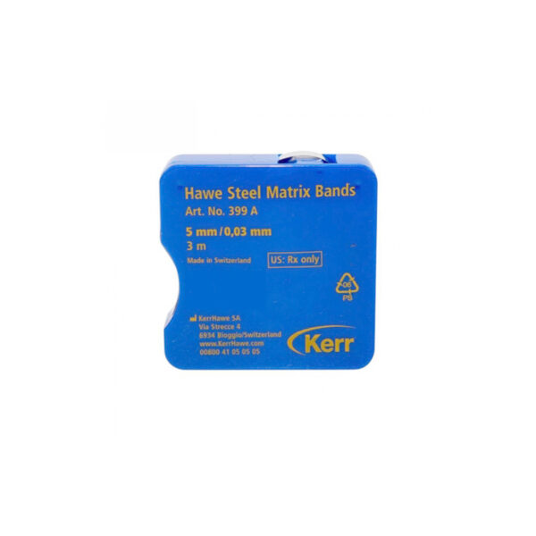 نوار ماتریکس متری KERR – Hawe Steel Matrix 5mm Thickness 0.03