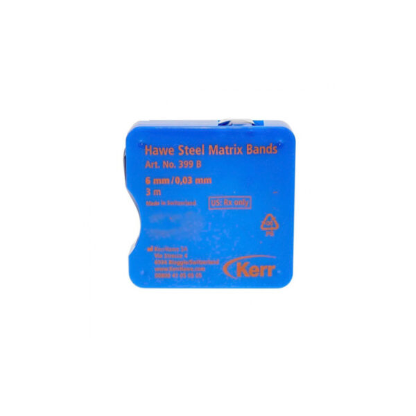 نوار ماتریکس متری KERR – Hawe Steel Matrix 6mm Thickness 0.03