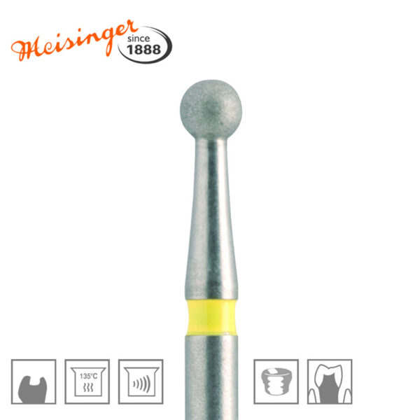 فرز الماسه MEISINGER – Diamond Bur 801C 021 FG