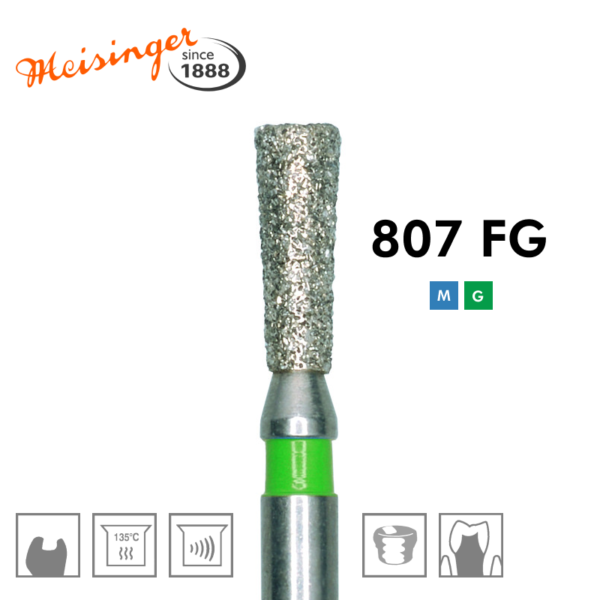 فرز الماسه MEISINGER – Diamond Bur 807G FG