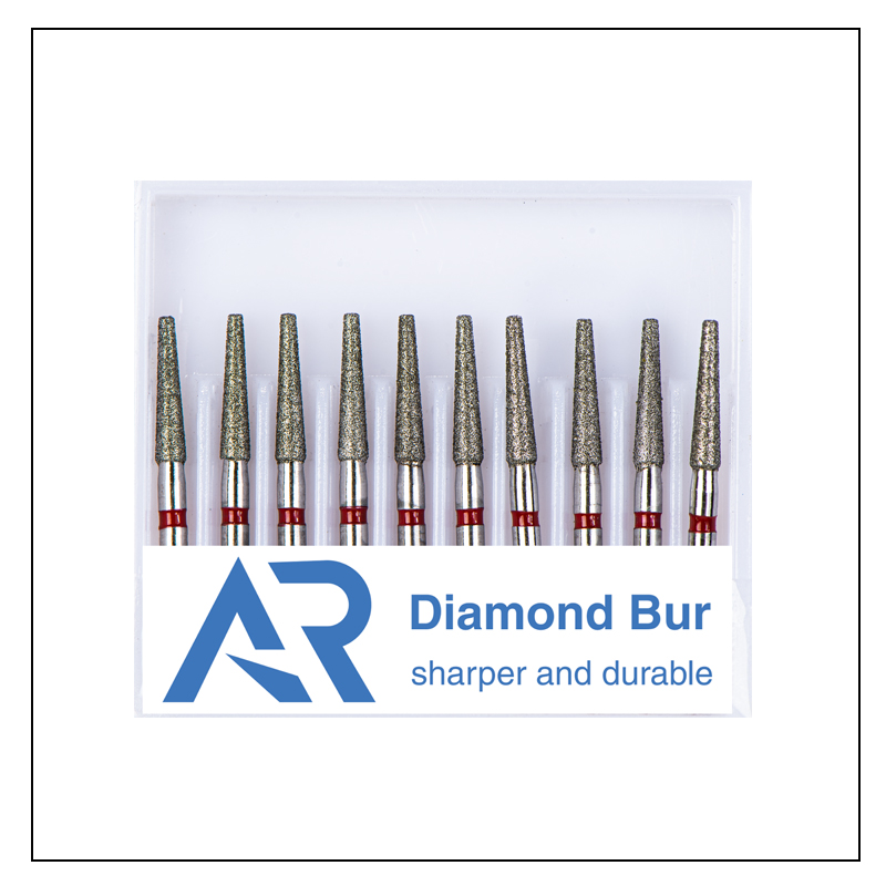 فرز الماسه تیپر فلت اند بلند پرداخت قرمز AR – 847/018F - تصویر 3