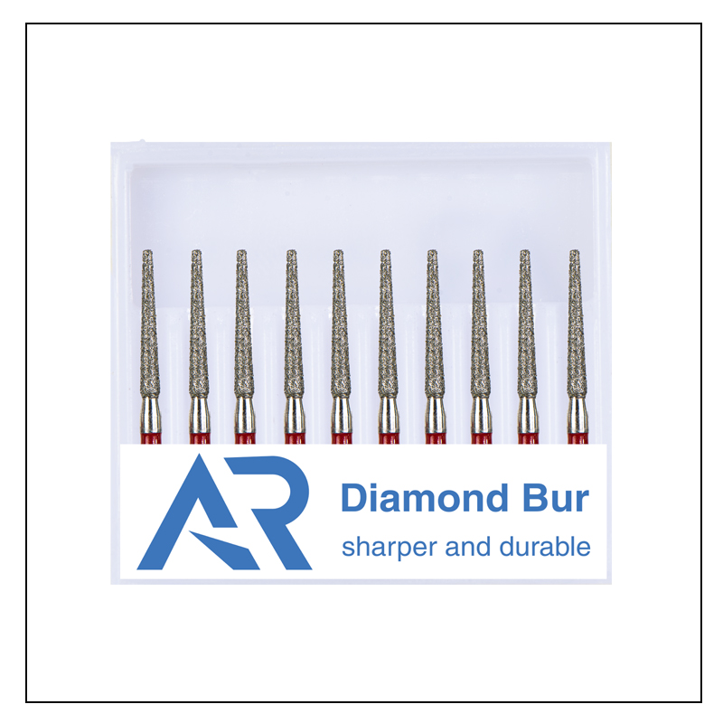 فرز الماسه تیپر فلت اند بلند پرداخت قرمز AR – 848/014F تصویر 3