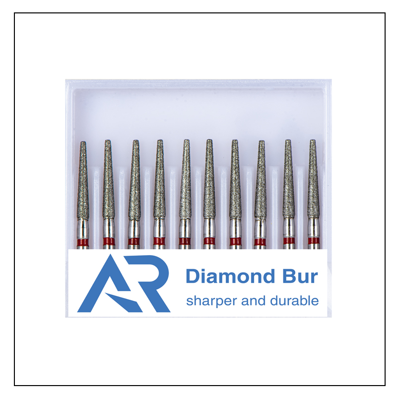 فرز الماسه تیپر فلت اند بلند پرداخت قرمز AR – 848/016F - تصویر 3