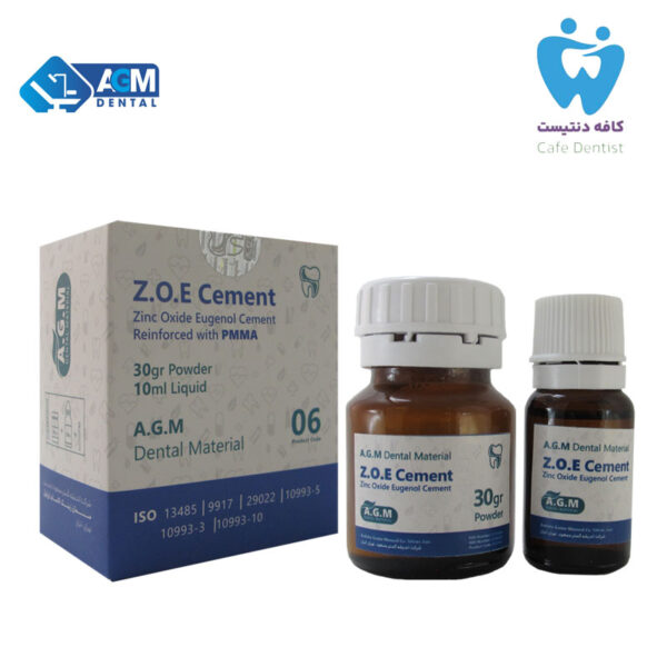 سمان زینک اکساید اوژنول ای جی ام – Z.O.E Cement AGM