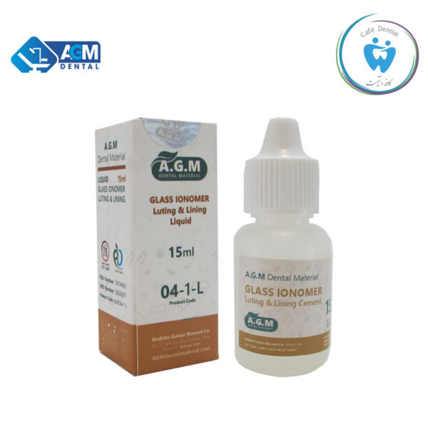 مایع لوتینگ ای جی ام – Glass Ionomer Luting liquid AGM