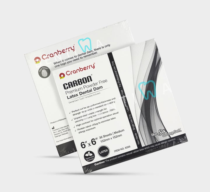 Cranberry Carbon Dam – لاستیک رابردم کرنبری مشکی رنگ