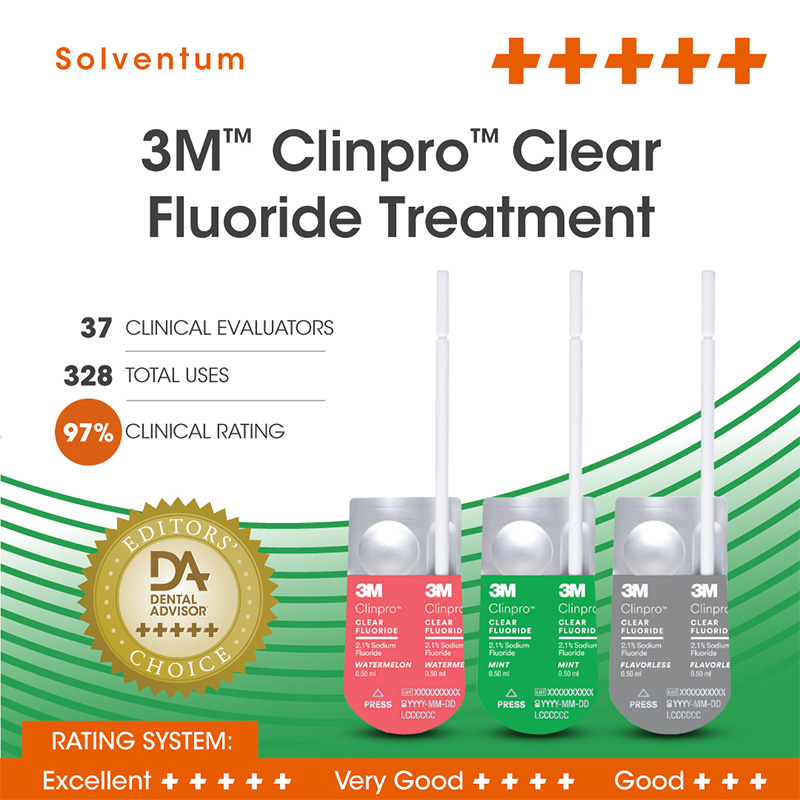 وارنیش فلوراید 3M – Clinpro Clear Fluoride Treatment - تصویر 2