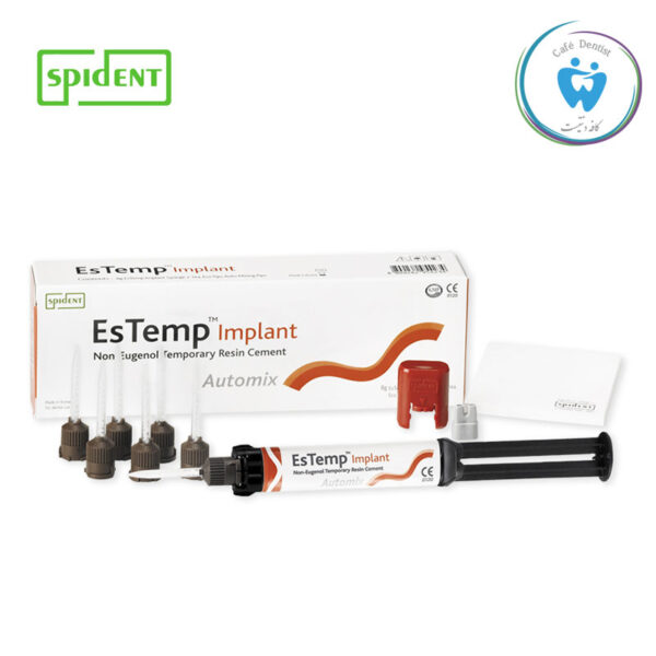 سمان موقت بدون اوژنول ایمپلنت اسپیدنت – Es Temp Implant SPIDENT