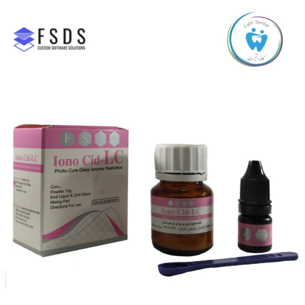 سمان لایت کیور اف اس دی اس Iono Cid –LC Glass Ionomer Restorative FSDS