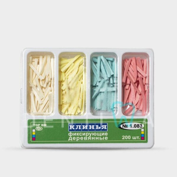 Fixing Wooden Wedges 1.083 – وج آناتومیک چهار رنگ