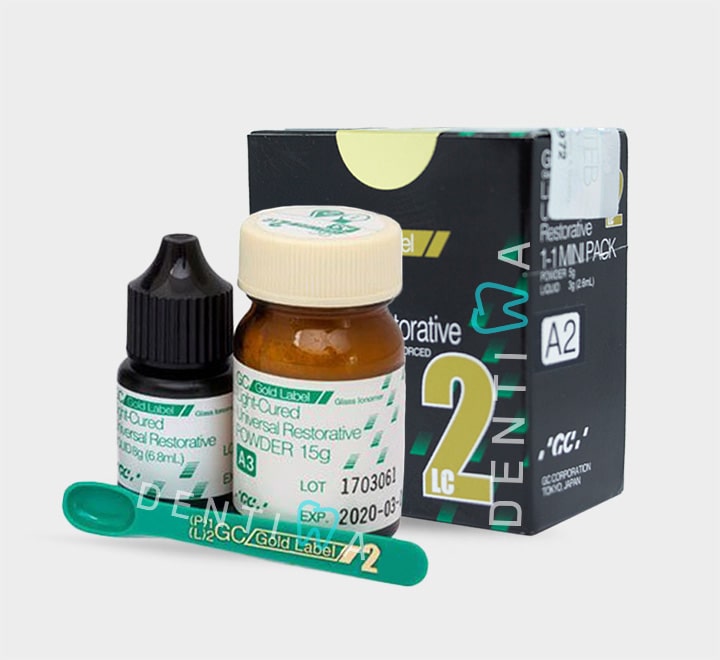 گلاس آینومر لایتکیور جی سی Glass Ionomer Light Cure