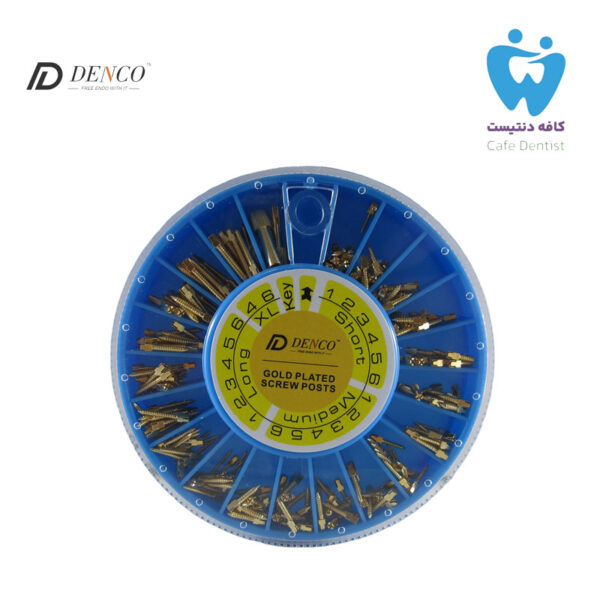 پین برنجی آسورت دنکو – Gold Plated Screw Post Denco