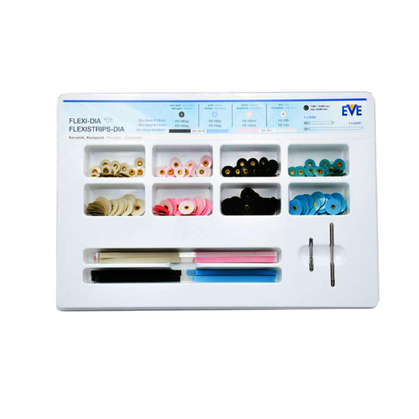 کیت دیسک الماسه پالیش کامپوزیت پرسلن EVE – FLEXI-DIA