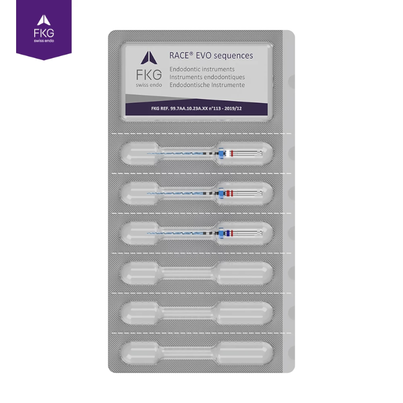 فایل روتاری بلند FKG – RACE EVO 4% sequence 31MM