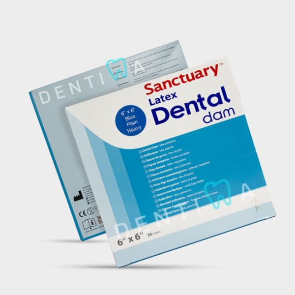Sanctuary Dental Dam – لاستیک رابردم سنکچوری آبی رنگ