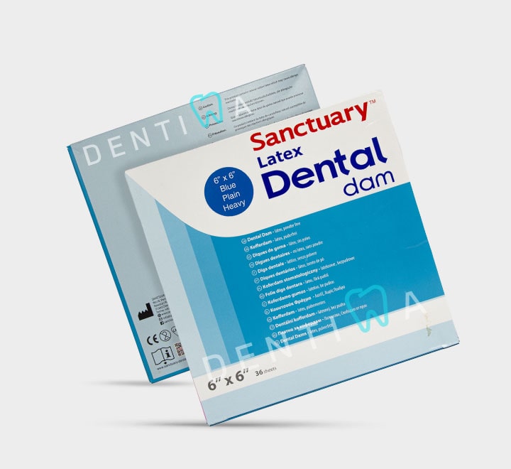 Sanctuary Dental Dam – لاستیک رابردم سنکچوری آبی رنگ