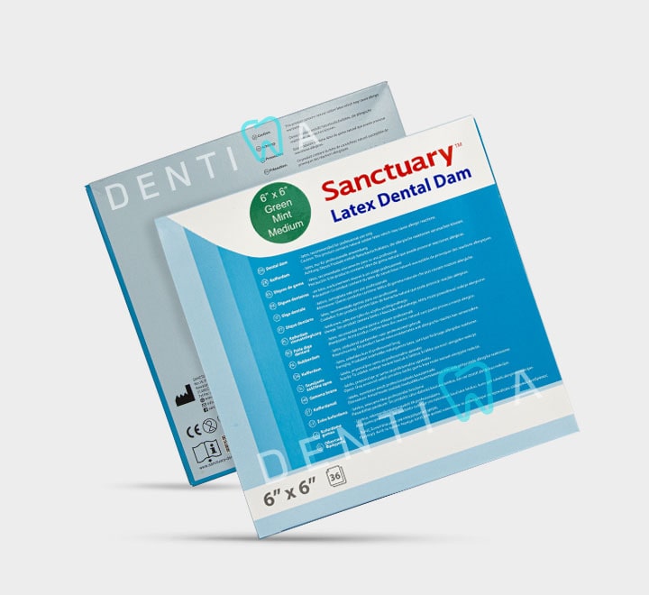 Sanctuary Dental Dam – لاستیک رابردم سنکچوری سبز رنگ