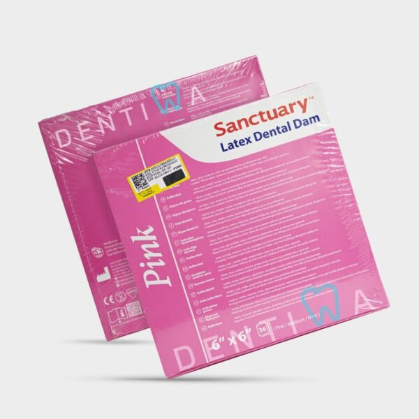 Sanctuary Dental Dam – لاستیک رابردم سنکچوری صورتی رنگ