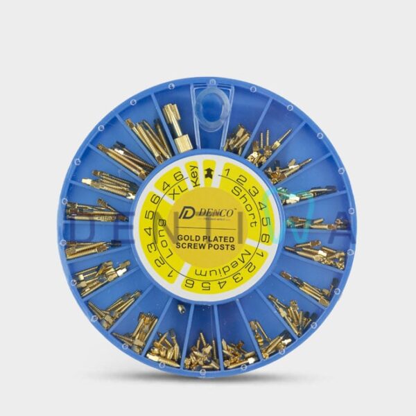 Gold Plated Screw Post – پست برنجی آسورت