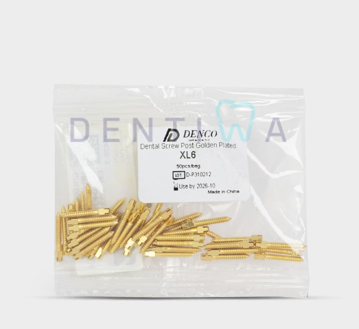 Screw Post Golden – پست برنجی دنکو