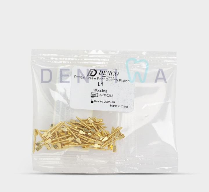 Screw Post Golden – پست برنجی دنکو - تصویر 2