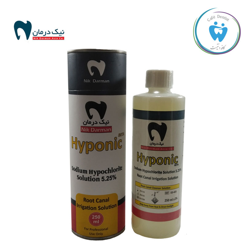 محلول هیپوکلریت سدیم 5.25% نیک درمان آسیا – Sodium hypochlorite 5.25% nik darman
