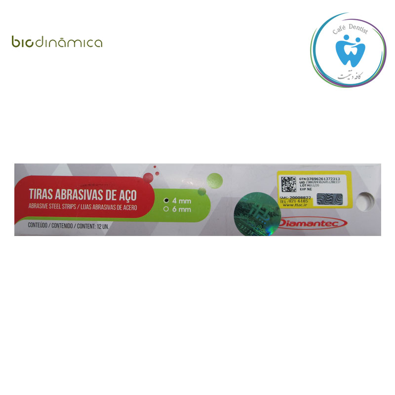 نوار پرداخت آمالگام بایودینامیکا – ABRASIVE STEEL STRIP Biodinamica