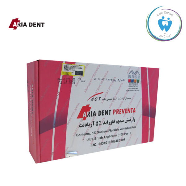 وارنیش فلوراید آریادنت – aria dent Preventa