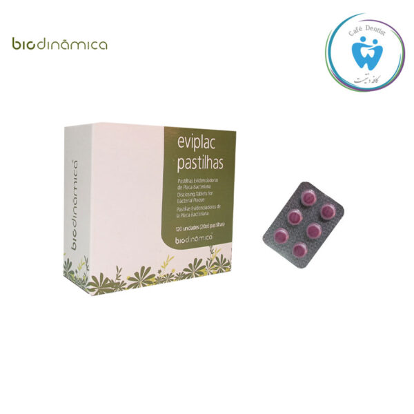 قرص نشانگر پلاک باکتریایی دندان بایودینامیکا – Biodinamica Eviplac