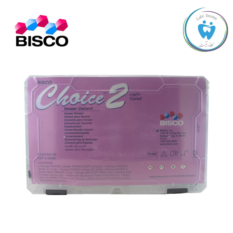 کیت سمان رزینی چویس 2 بیسکو – Bisco Choice 2 kit cement resin تصویر 2