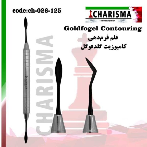 قلم کامپوزیت گلدفوگل تیتانیومی کاریزما