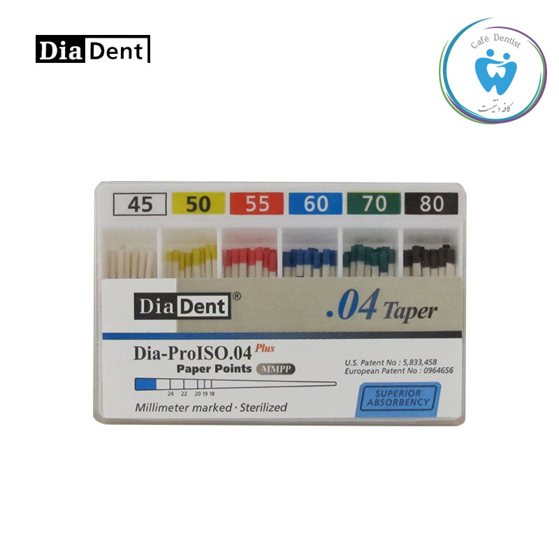 کن کاغذی مدرج دیادنت – DiaDent Absorbent Paper Points - تصویر 2