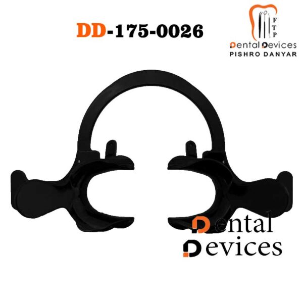 دهان بازکن با دسته نگهدارنده مشکی (رترکتور)