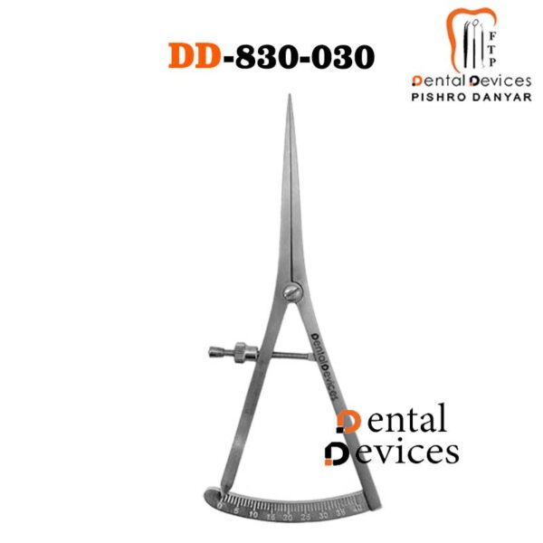 کالیپر 0-40 میلی متر مستقیم دنتال دیوایس(کاستروویجو )10سانت