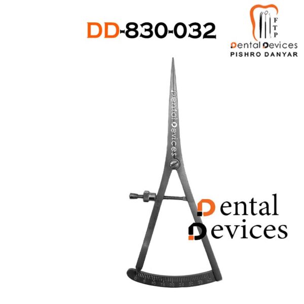 کالیپر 0-40 میلی متر مستقیم دنتال دیوایس(کاستروویجو )14.5سانت