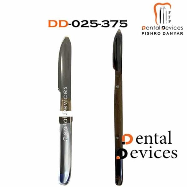 اسپاتول موم بزرگ ناودانی دنتال دیوایس