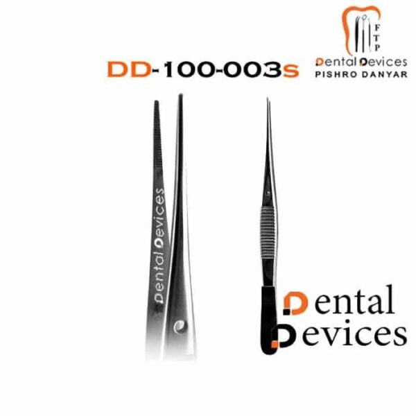 پنس مستقیم پهن 10 سانتی متر دنتال دیوایس