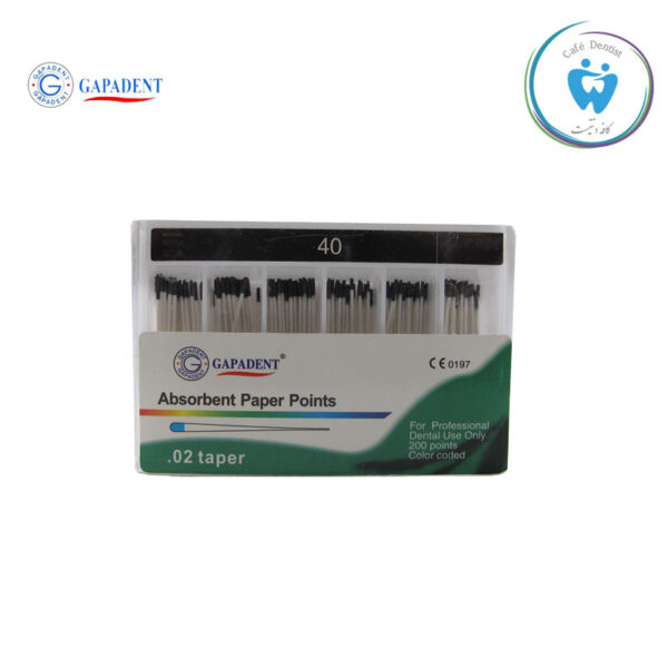 کن کاغذی گاپادنت – GAPA DENT Absorbent Paper Points