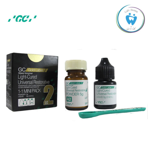 گلاس لایت کیور جی سی ژاپن – GC Fuji II LC Gold