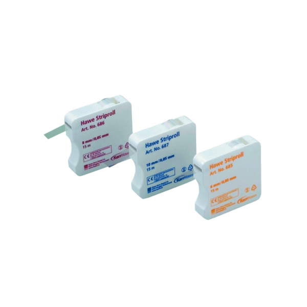 نوار ماتریس سلولوئیدی شفاف KERR – Hawe Transparent Striproll