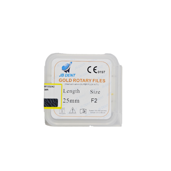 فایل روتاری گلد JB DENT – Gold Rotary File