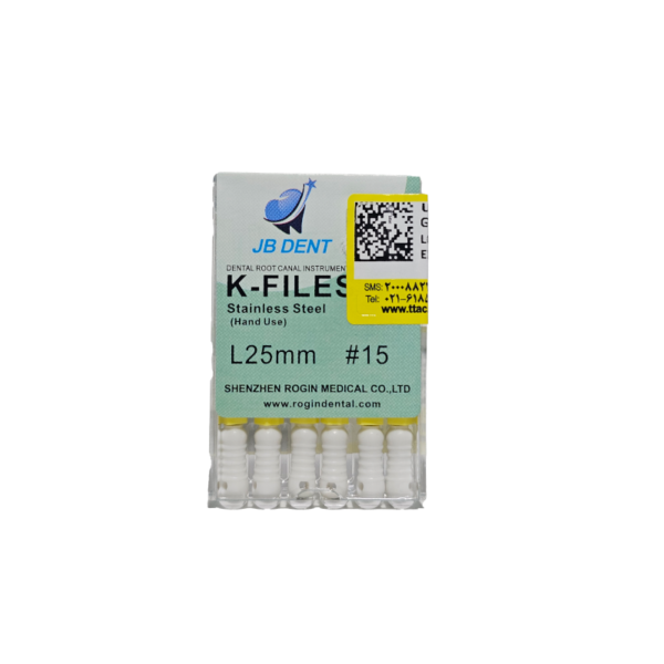 فایل دستی 31 میل JB DENT – Stainless steel K file