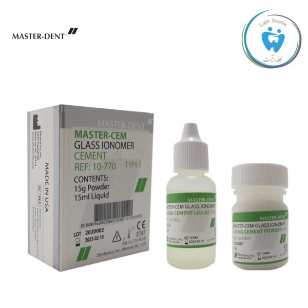 گلاس لوتینگ مستردنت – Master Dent Glass Ionomer Luting Cement