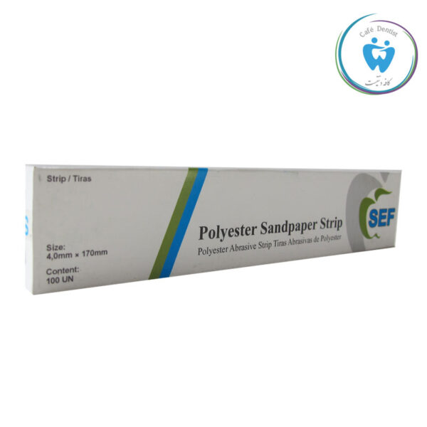 نوار پرداخت کامپوزیت اس ای اف – polyester sandpaper strip SEF