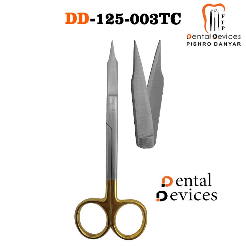 قیچی جراحی مستقیم تنگستن کارباید TC