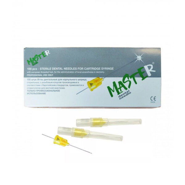 سرسوزن تزریق SIRIO MASTER – disposable dental needles 30G