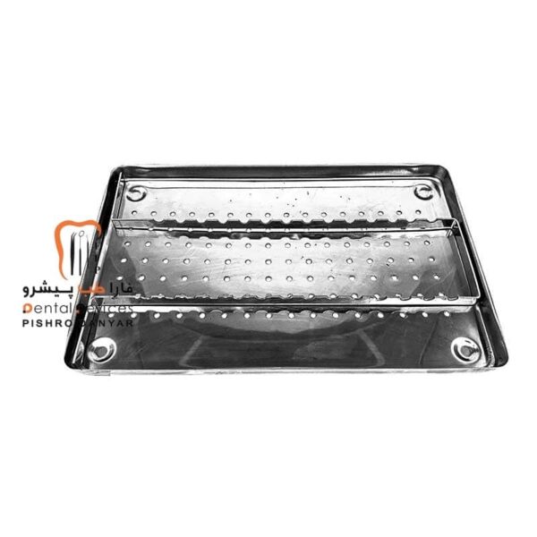 سینی سوراخ دار استیل دنتال دیوایس