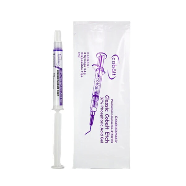 اسید اچ 37% سیلیکایی 3 سرنگی کبالت – Cobalt Classic Etch 37%